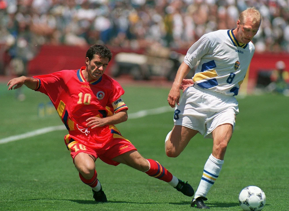 Cum a demolat-o România pe Columbia la Mondialul din '94. Au trecut 33 de ani de la golul care a făcut planeta să scandeze numele lui Gică Hagi