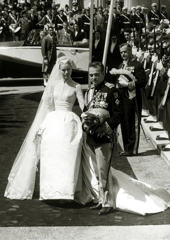 Nunta lui Grace Kelly cu Prințul Rainier, pe 19 aprilie 1956