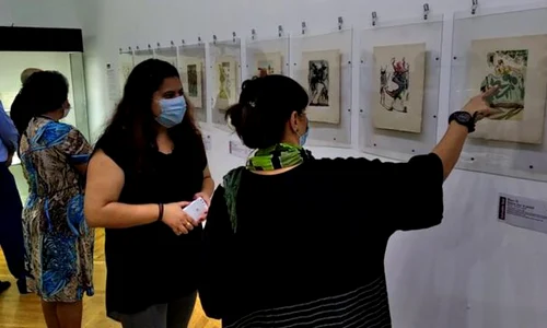 150 de lucrari originale ale lui Salvador Dali, expuse la Muzeul Judetean din Buzau jpeg