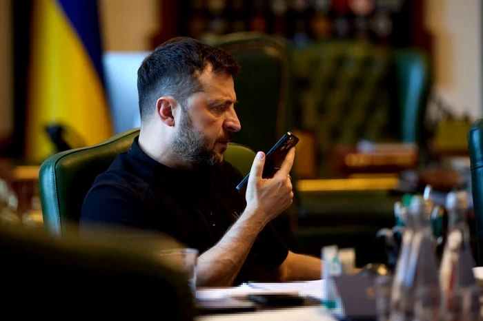 Volodimir Zelenski a avut o discuție telefonică cu Ursula von der Leyen. FOTO: Telegram