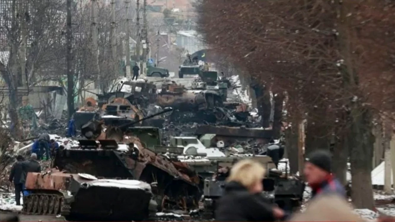 ucraina tancuri distruse