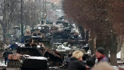 ucraina tancuri distruse
