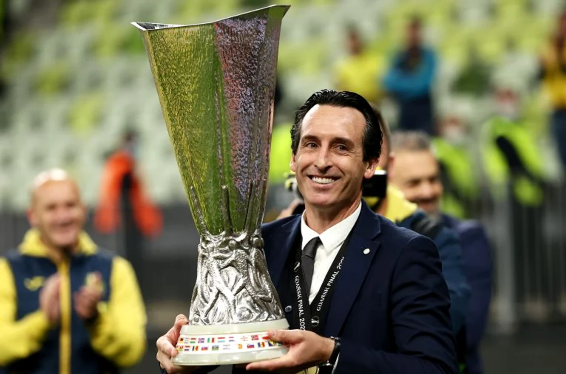 
    Unai Emery a cucerit a patra oară trofeul Ligii EuropaFOTO: Guliver/ Gettyimages  