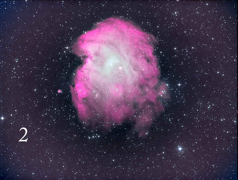 Fotografie a nebuloasei Cap de Maimuţă FOTO Ciprian Vîntdevară