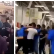 Bătaie angajați fabrică mobilă FOTO Captură video 
