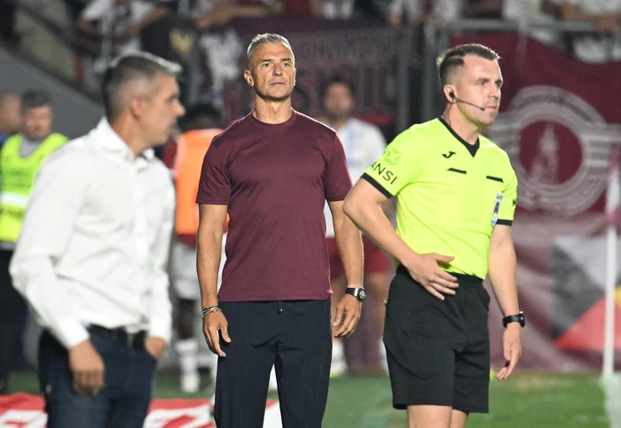 Daniel Pancu s-a agitat la derby-ul cu Dinamo, fiind eliminat (Foto: sportpictures)
