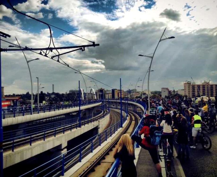 mars biciclisti bucuresti FOTO Facebook Vlad Ursuleanu