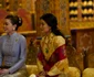 Regina Suthida a Thailandei și Regina Buthanului. FOTO: Casa Regală din Bhutan