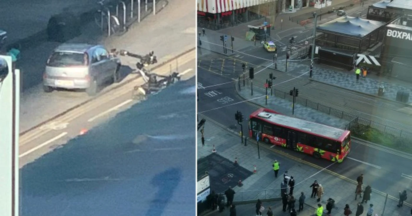 Autoritățile au crezut că au de-a face cu un atac teroristFoto: Twitter/metro.co.uk