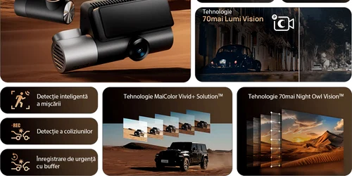 camera auto 70mai t800 4k investi ia inteligenta in siguran a rutiera intr un trafic tot mai sufocant jpg