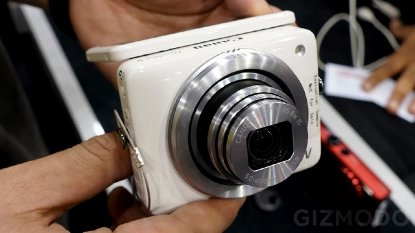 Canon a prezentat un aparat ultra compact la CES. FOTO Gizmodo