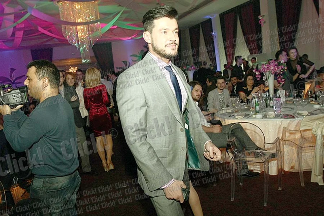 Victor şi Bianca au dat  nas în nas la un  eveniment monden (Fotografii: Dorin Constanda)