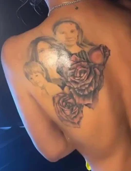 Anamaria Prodan i-a acoperit chipul lui Reghecampf cu trei trandafiri Sursa: Instagram