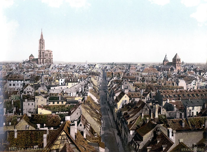 Strasbourg în anii 1890