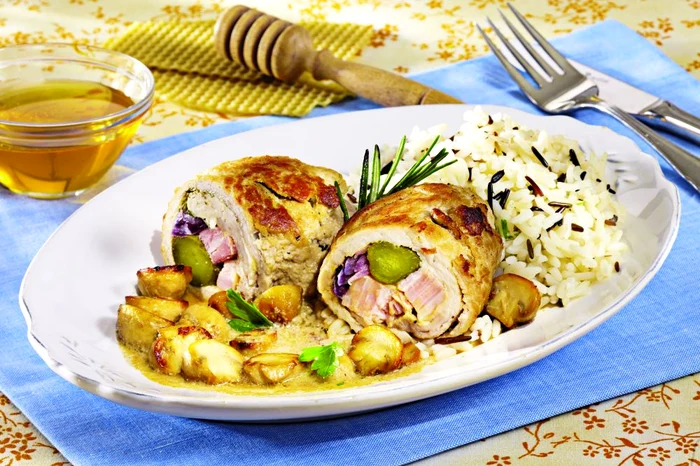 rulouri vitel sos miere jpeg