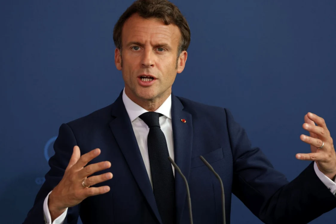 Emmanuel Macron FOTO Getty Images