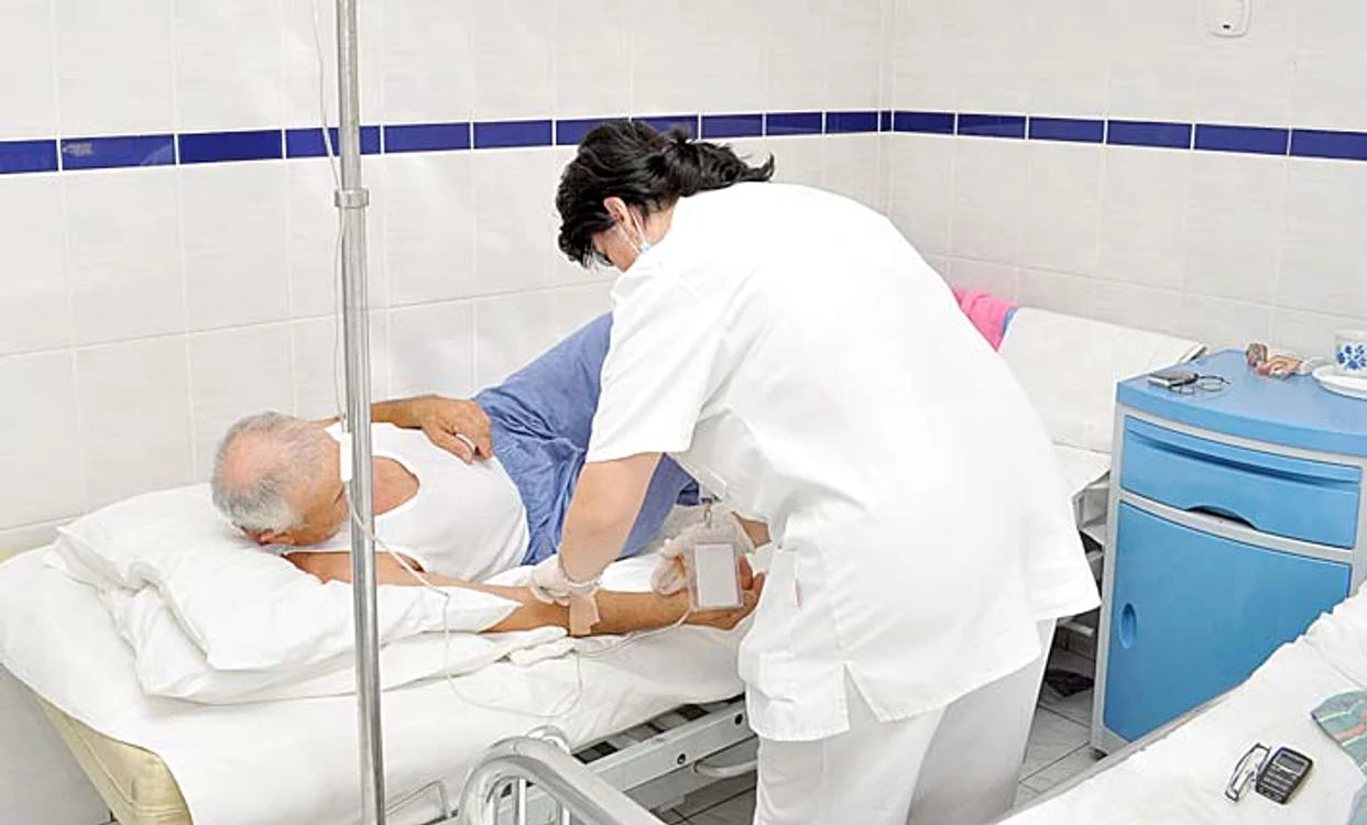 
    Bărbatul este internat la secţia de cardiologie a Spitalului Judeţean Constanţa Foto: www.cugetliber.ro  