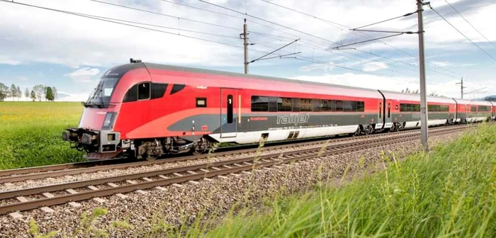 Trenurile operate de Österreichische Bundesbahnen vor lega Clujul şi Oradea de Viena. FOTO: oebb.at