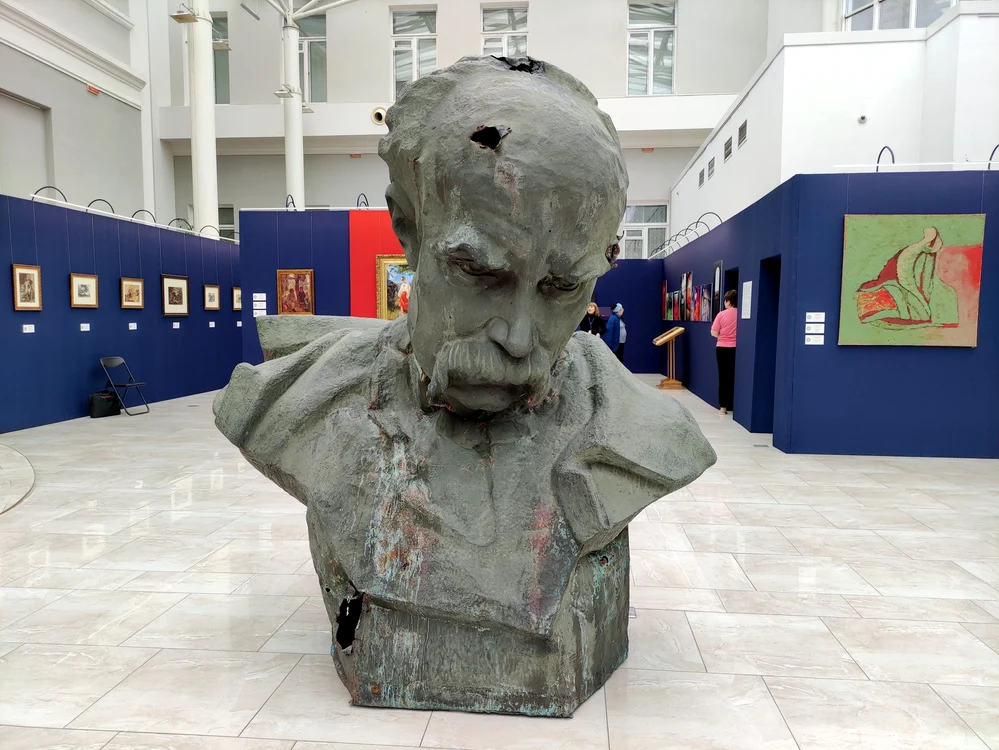 Expoziție de artă la Kiev, 4 noiembrie 2022 Foto Profimedia