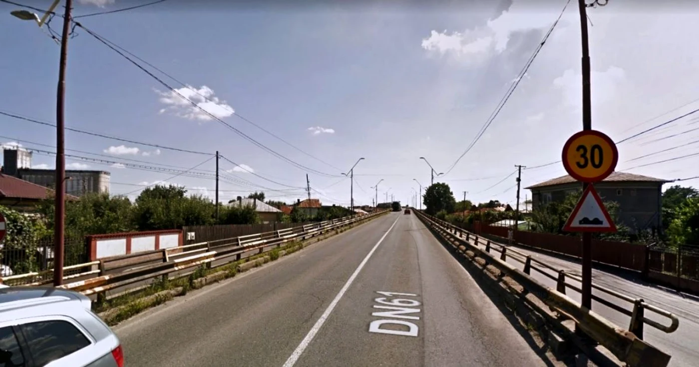 CNAIR închide circulaţia pe DN 61, în judeţul Dâmboviţa, de miercuri. Rute alternative