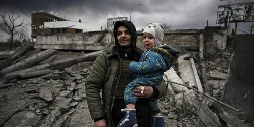 A 13-a zi de război în Ucraina. FOTO AFP