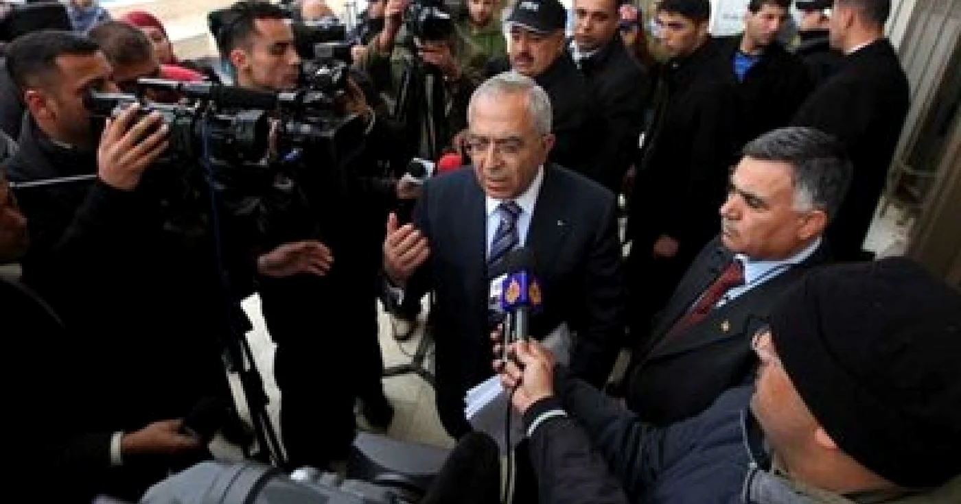 Premierul palestinian Salam Fayyad