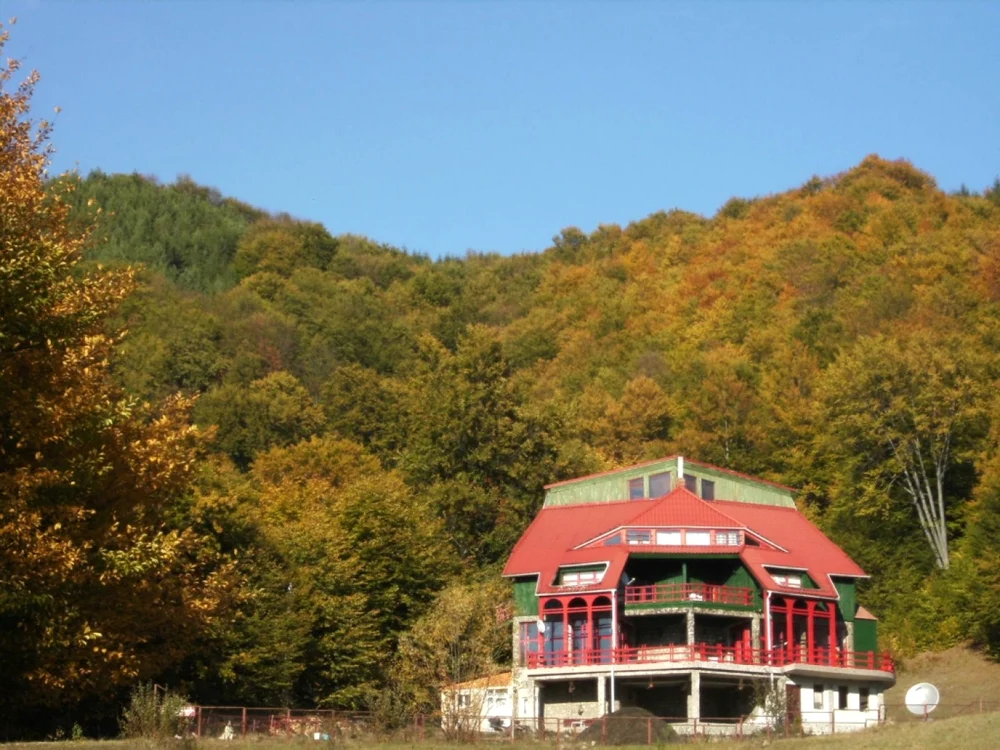 Cele mai frumoase cabane din Romania Cabana Barlogul Ursilor Lepsa