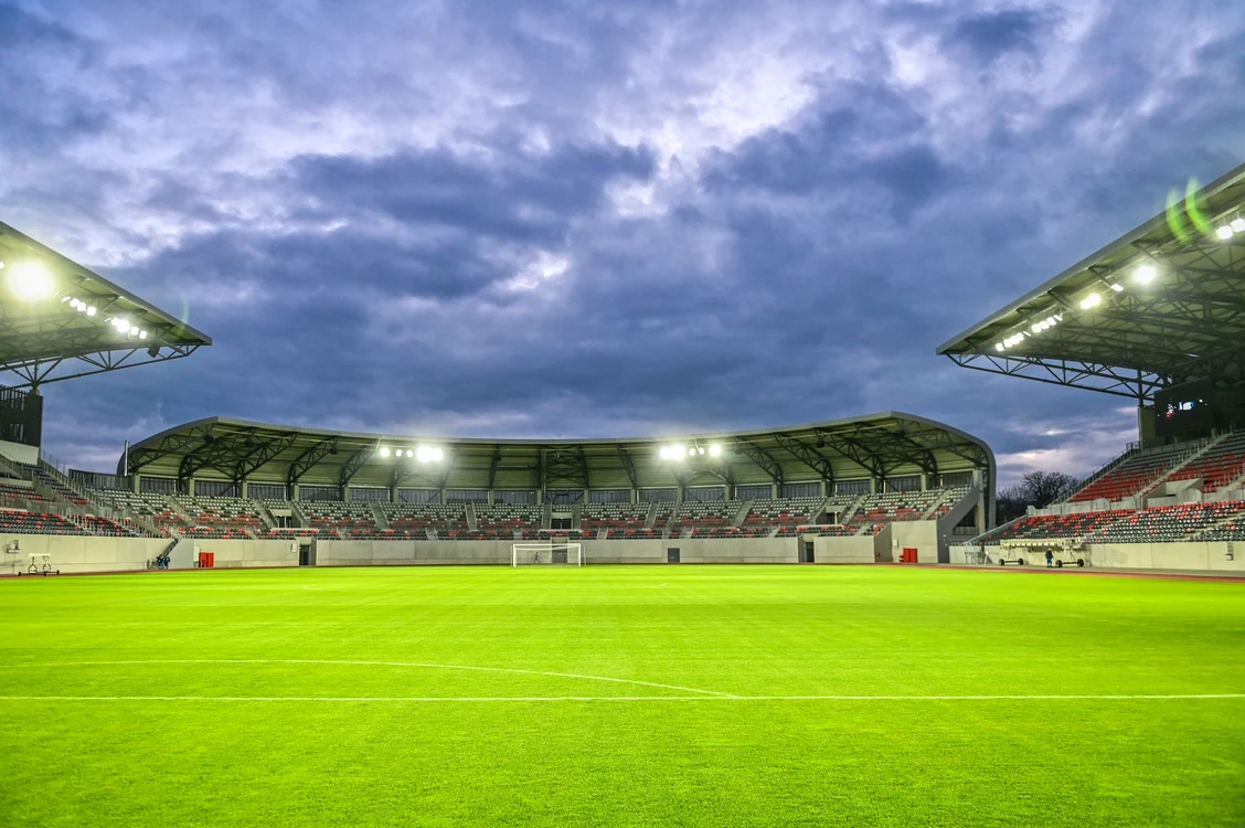 Elevii Școlii Gimnaziale „I.L. Caragiale” vor învăța pe Stadionul Municipal FOTO: Primăria Sibiu