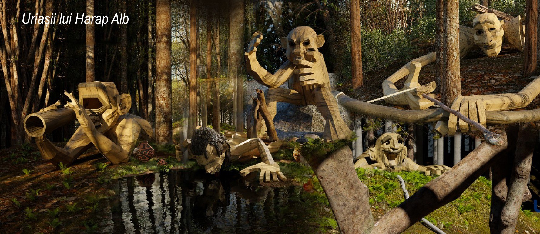 Celebri Gerilă, Setilă, Păsări-Lăţi-Lungi, Flămânzilă și Ochilă vor străjui Piatra Neamț de pe o culme – FOTO.