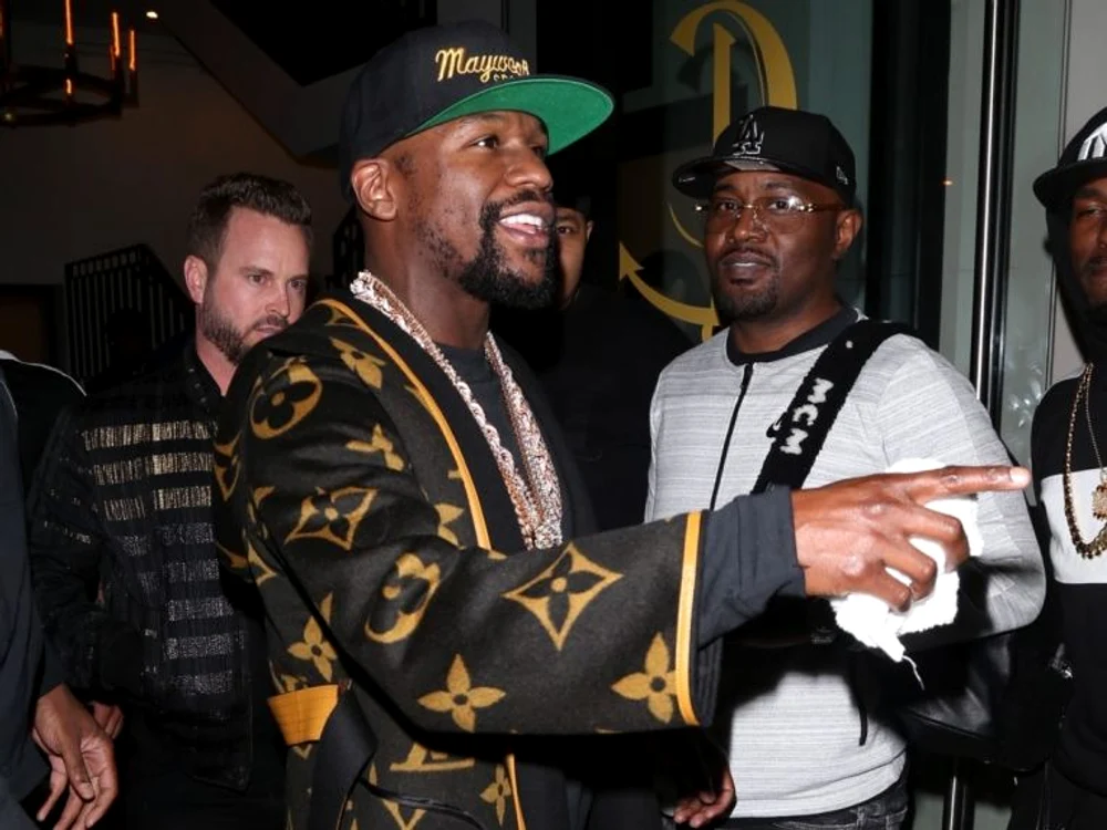 Floyd Mayweather a purtat 2,5 kg de aur pe elFOTO: Profimedia