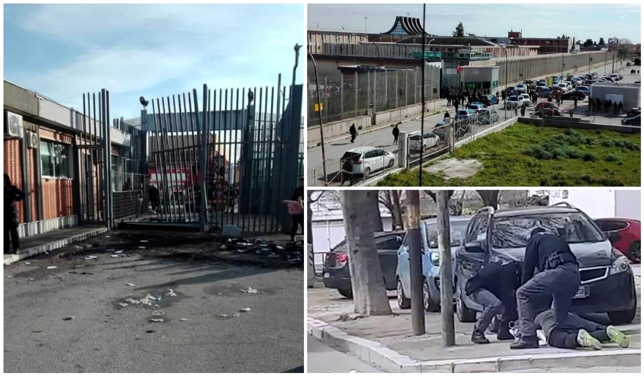 
    Român evadat din închisoarea din Foggia, ca să scape de coronavirus, căutat de zeci de poliţişti, în Italia(FOTO: observator.tv)  