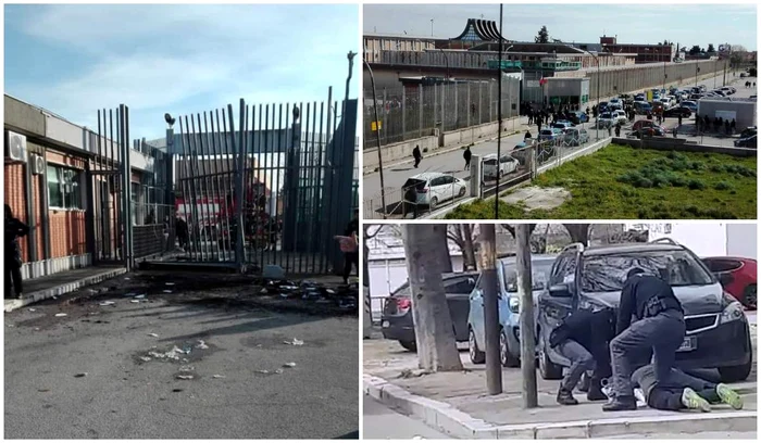 Român evadat din închisoarea din Foggia, ca să scape de coronavirus, căutat de zeci de poliţişti, în Italia(FOTO: observator.tv)