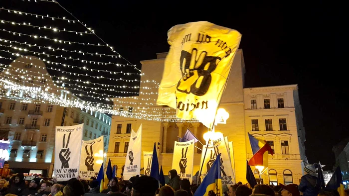 Marșul suporterilor din Timișoara FOTO Ștefan Both