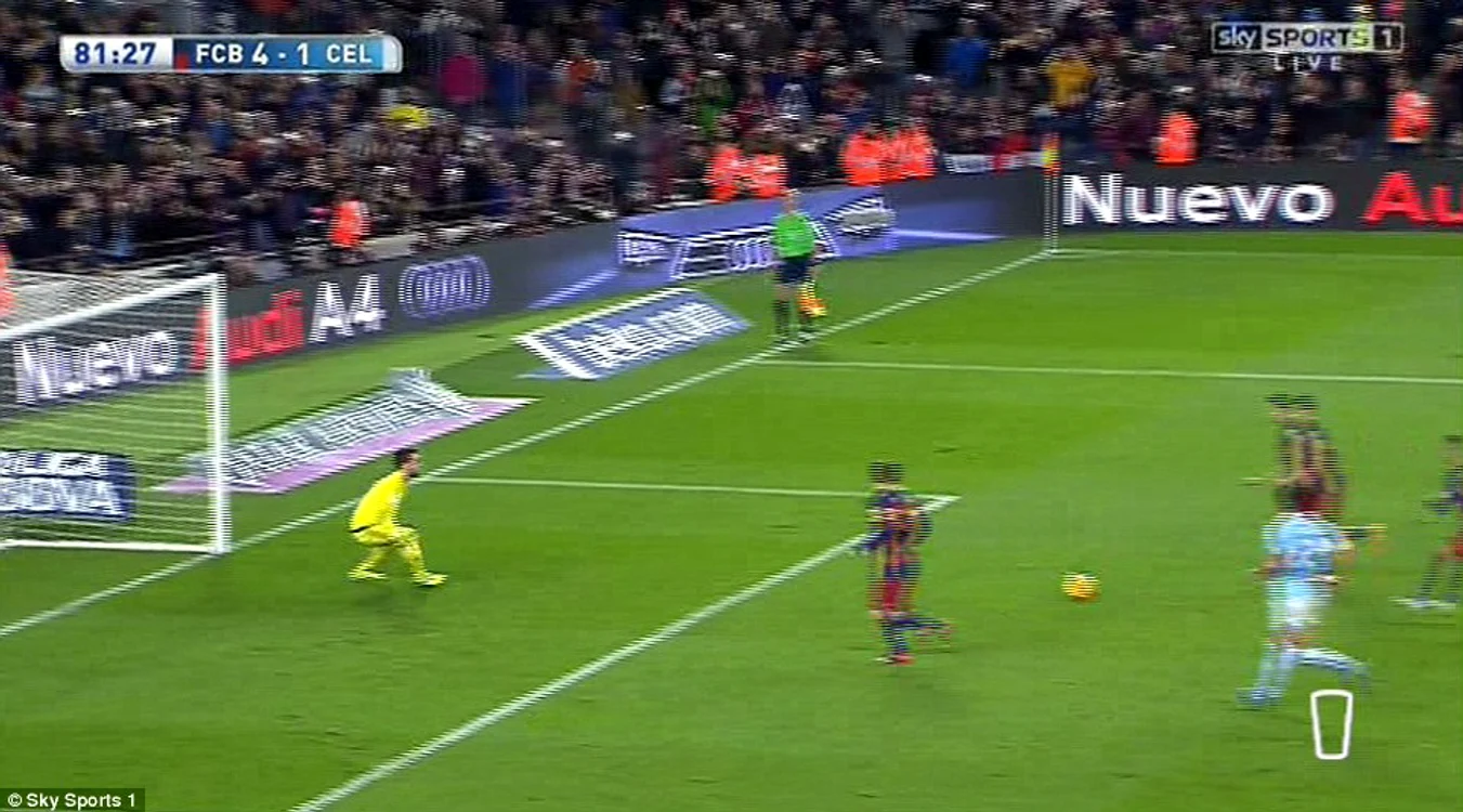 Faza penalty-ului bătut de Messi