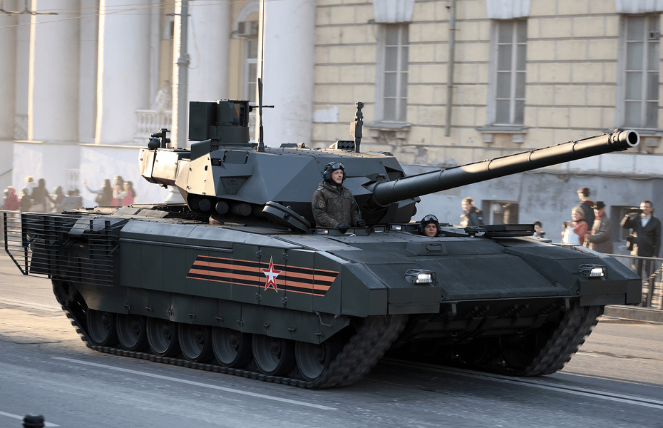 Rusia riscă un all-in și își trimite prețioasele tancuri T-14 Armata împotriva forțelor Kievului VIDEO