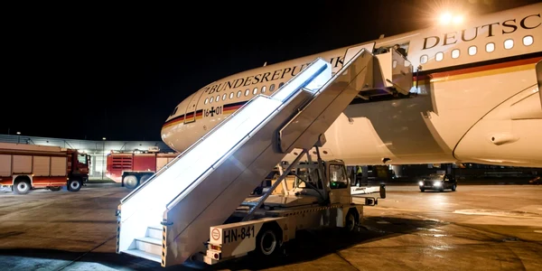 Avion Angela Merkel FOTO EPA
