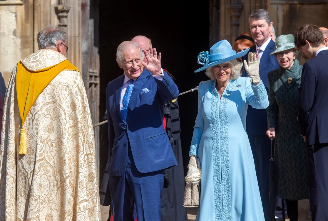 Regele Charles și Camilla Paște 2025 foto profimedia (2) jpg