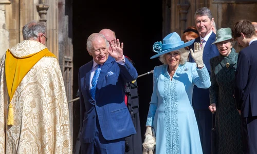 Regele Charles și Camilla Paște 2025 foto profimedia (2) jpg