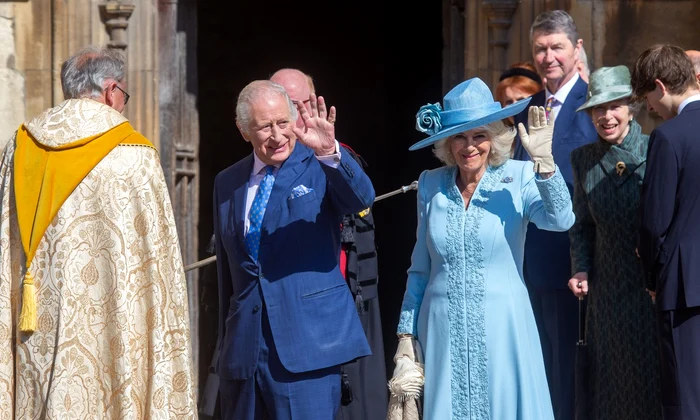 Regele Charles și Camilla Paște 2025 foto profimedia (2) jpg