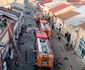 Incendiu Tecuci, 13 februarie. FOTO: ISU GL
