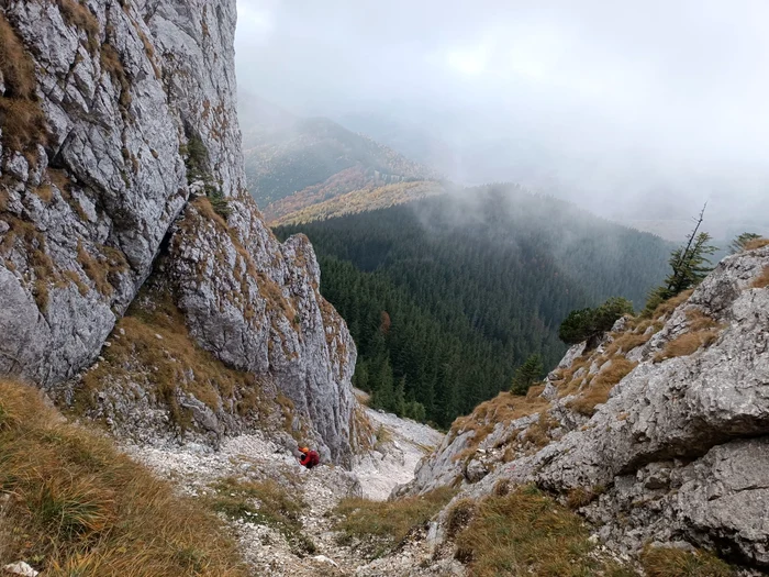 Muntele e plin de pericole. FOTO Salvamont Argeș