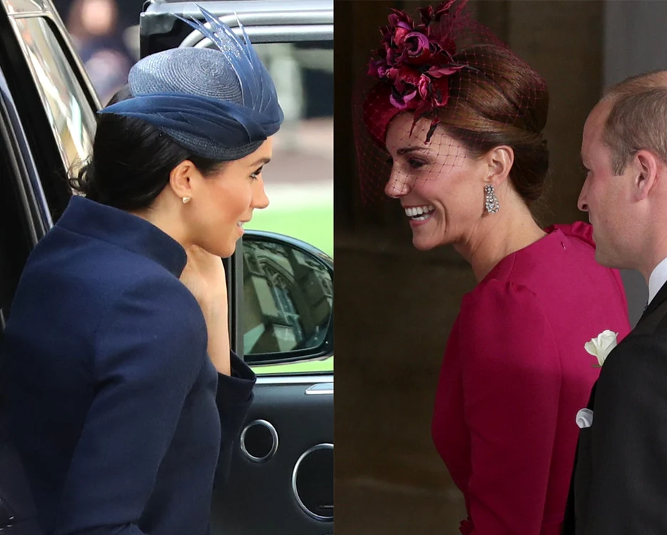 
    Prințesa Eugenie a fost adusă de tatăl ei, Prințul Andrew, la capela St Georgefoto: Getty Images  