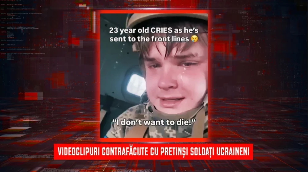 Videoclipuri contrafăcute cu pretinși soldați ucraineni