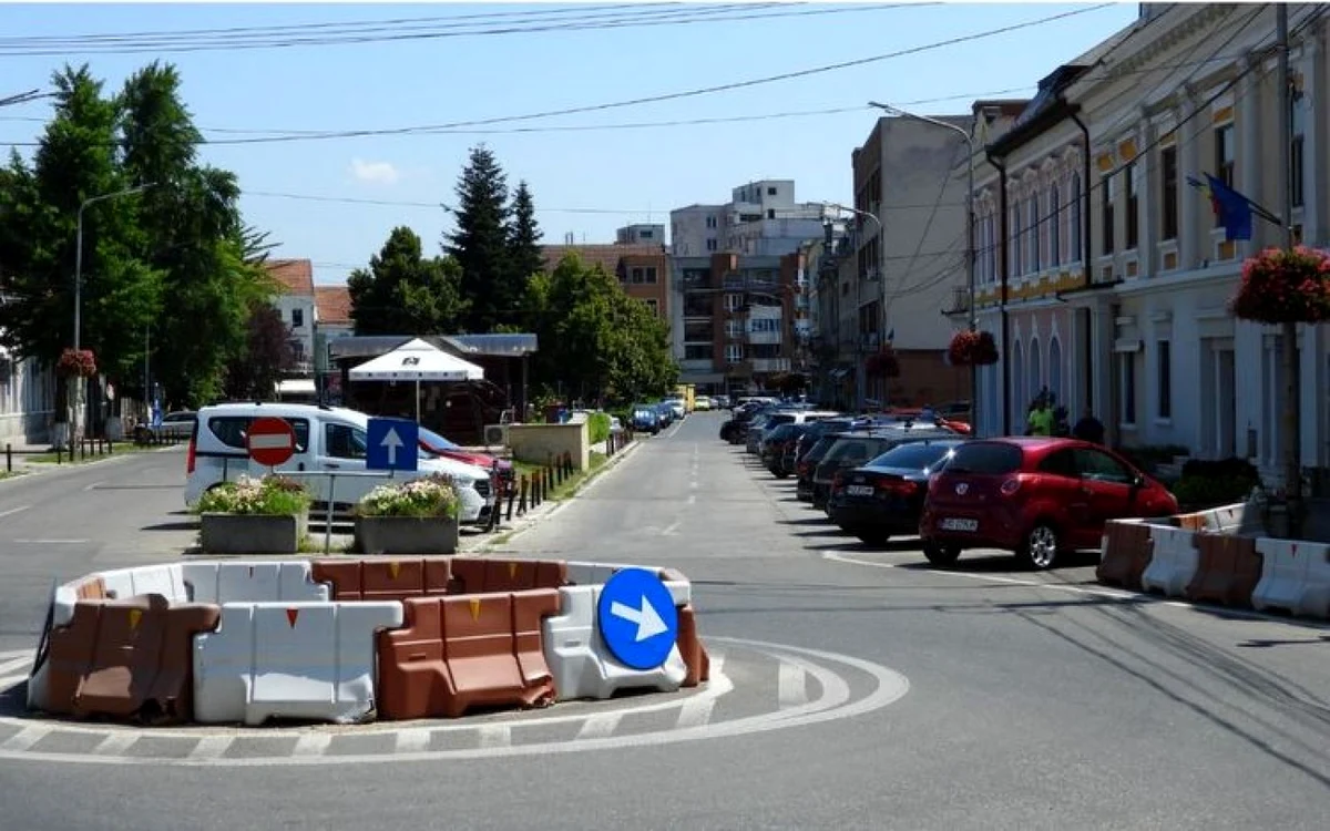 Piaţa Unirii. Foto: Primăria Deva