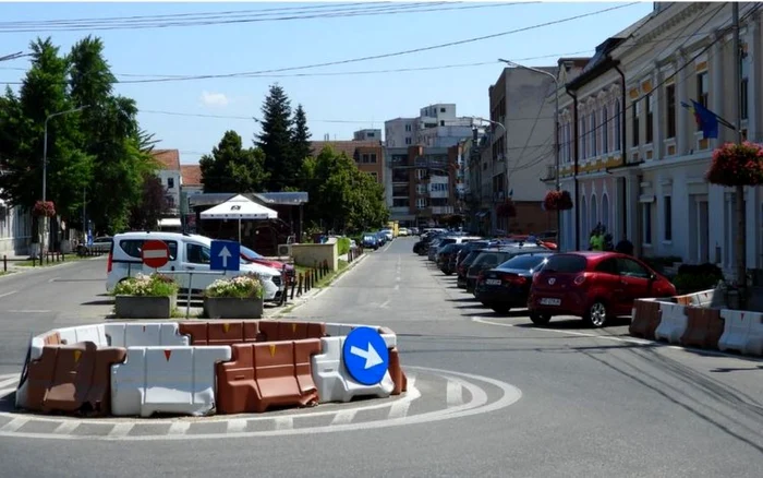 Piaţa Unirii. Foto: Primăria Deva