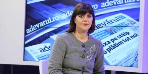 Laura Codruta Kovesi la Adevarul Live FOTO Marian Iliescu 