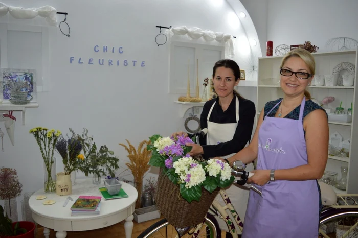 Laura Drăghici din Ploieşti - atelier de flori design Foto Dana Mihai