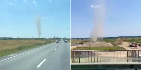 tornada praf timisoara foto ziaruldevest
