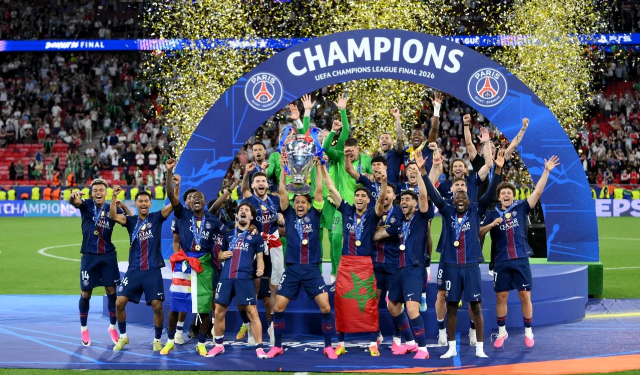 PSG a cucerit Liga Campionilor pentru a doua oară consecutiv (FOTO: Guliver/ Gettyimages)