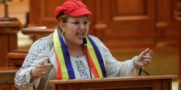Mesajul lui Șoșoacă postat de Dmitri Rogozin jpeg